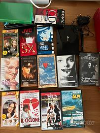Videocassette in foto