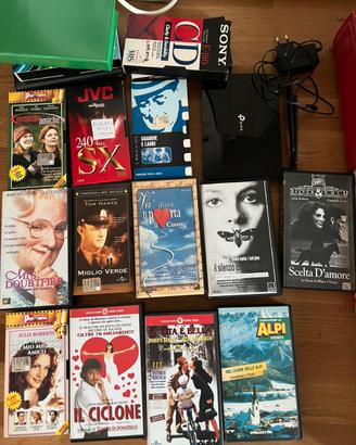 Videocassette in foto