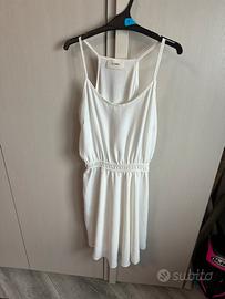 Vestito bianco estivo corto