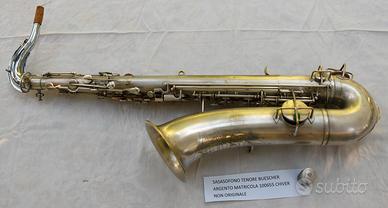 SAX SASSOFONO TENORE BUESCHER VINTAGE MATR. 100655