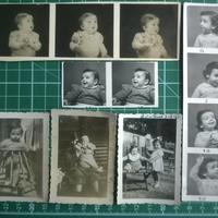 Lotto 39 foto d'epoca BABY BIMBI '30s-70s a b/n