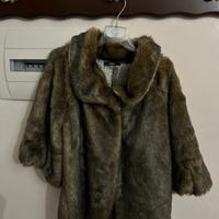 Cappotto pelliccia sintetica donna Zuiki tg.S