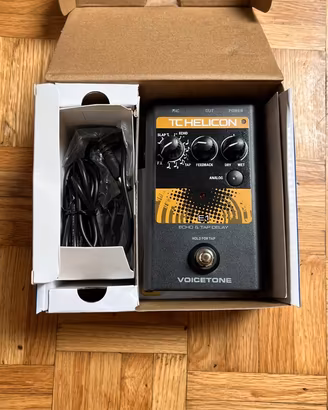 TC-Helicon VoiceTone E1 Echo & Tap  Delay