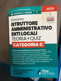 Libro concorso istruttore amministrativo