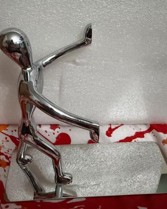 Balvi Fermalibro Colore cromato materiale Zinco