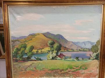 Teonesto Deabate (Torino 1898-1981) dipinto 1957