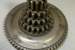 kit cluster albero cambio con parastrappi vespa px