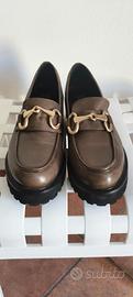 scarpe donna mocassini in pelle