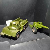 Polistil Camion Militare e cannone incompleti