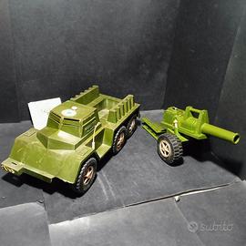 Polistil Camion Militare e cannone incompleti