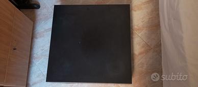 TAVOLINO BASSO MODERNO - Design minimal nero opaco