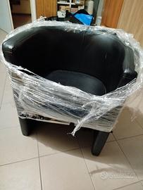 poltrone in simil pelle