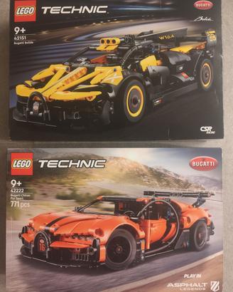 Lotto LEGO Technic Bugatti: 42151 - 42222
