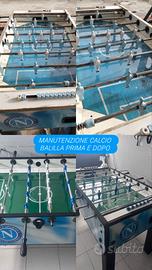 Calcio balilla bigliardino biliardino Manutenzione