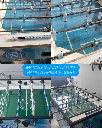 Calcio balilla bigliardino biliardino Manutenzione
