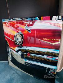Quadro su Vetro Chevrolet Bel Air '57

