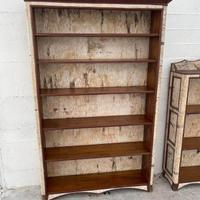 libreria americana in legno di betulla