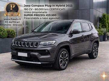 Jeep Compass 1.3 190CV PHEV AUTOMATICA - UNI PROP 