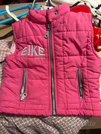 Gilet bimba rosa