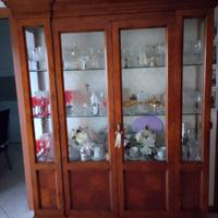 vetrina in legno 