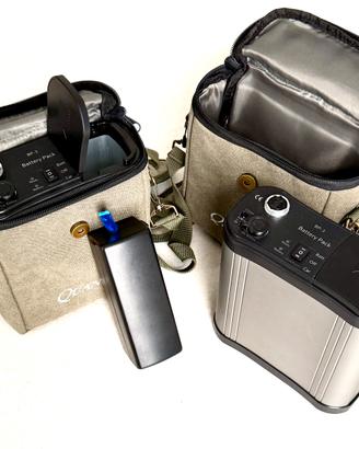 2 KIT BATTERIA DA ESTERNO PER FLASH FOTOGRAFICO