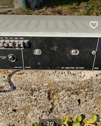 Amplificatore 12V 220V 60WAT