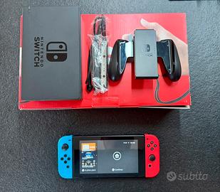 Nintendo Switch 32gb + accessori + RingFit Adentur