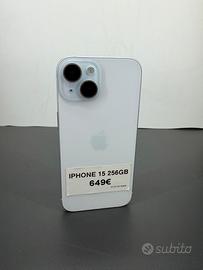 IPHONE 15 256gb USATO PARI AL NUOVO