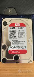 HD WD RED NASWARE SATA3 3TB WD30EFRX 