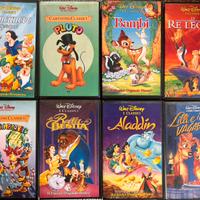 VHS cassette originali Walt Disney