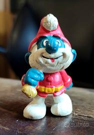 Grande Puffo Babbo Natale Smurf Peyo 1981