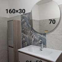 set mobili bagno sospeso