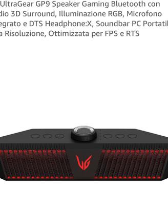 LG UltraGear GP9 Speaker Gaming Bluetooth