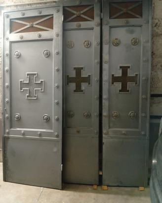 Porte ferro pieno