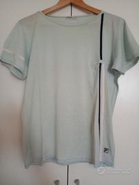 T-shirt Fila Effe Vintage 70's 80's Filo di Scozia