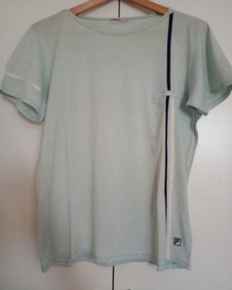 T-shirt Fila Effe Vintage 70's 80's Filo di Scozia