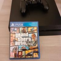 playstation 4 1tb + 2 controller+ gta5