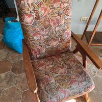 Vecchia poltrona della nonna anni 80
