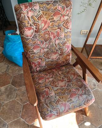 Vecchia poltrona della nonna anni 80