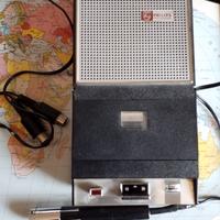 Registratore Philips e calcolatrice anni 70