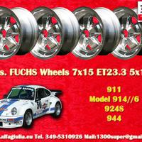 4 pz. cerchi Porsche Fuchs 7x15 ET23.3 911 -1989 9