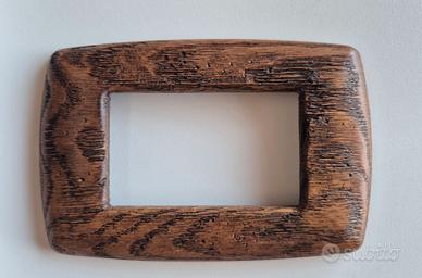 Placche elettriche legno massello
