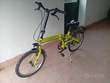 Bici pieghevole come nuova
