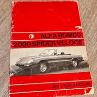  alfa romeo 2000 spider veloce