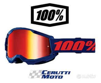 Mascherina 100% STRATA 2 NAVY - Lente a specchio r