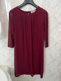Vestito Burgundy Tg.S Kontatto