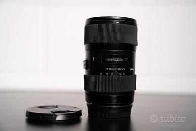 SIGMA 18\35mm f 1.8 attacco CANON