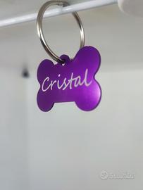 Targhette personalizzate per cani incise