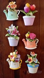 calamite fiori in vaso