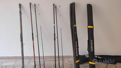attrezzatura  pesca completa